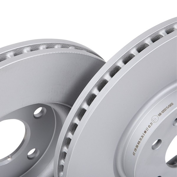 ATE Brake rotors 24.0128-0286.1 for FORD MONDEO
