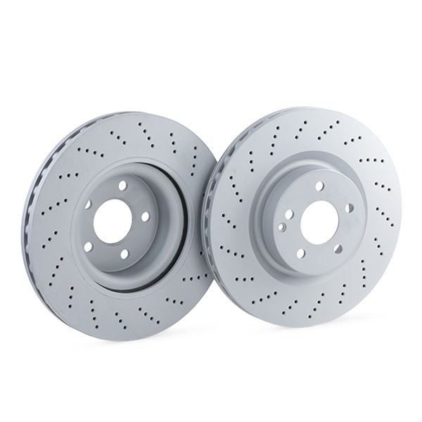 ATE 432168 Brake rotor 344,0x32,0mm, 5x112,0, perforated/vented, Coated, Alloyed/High-carbon