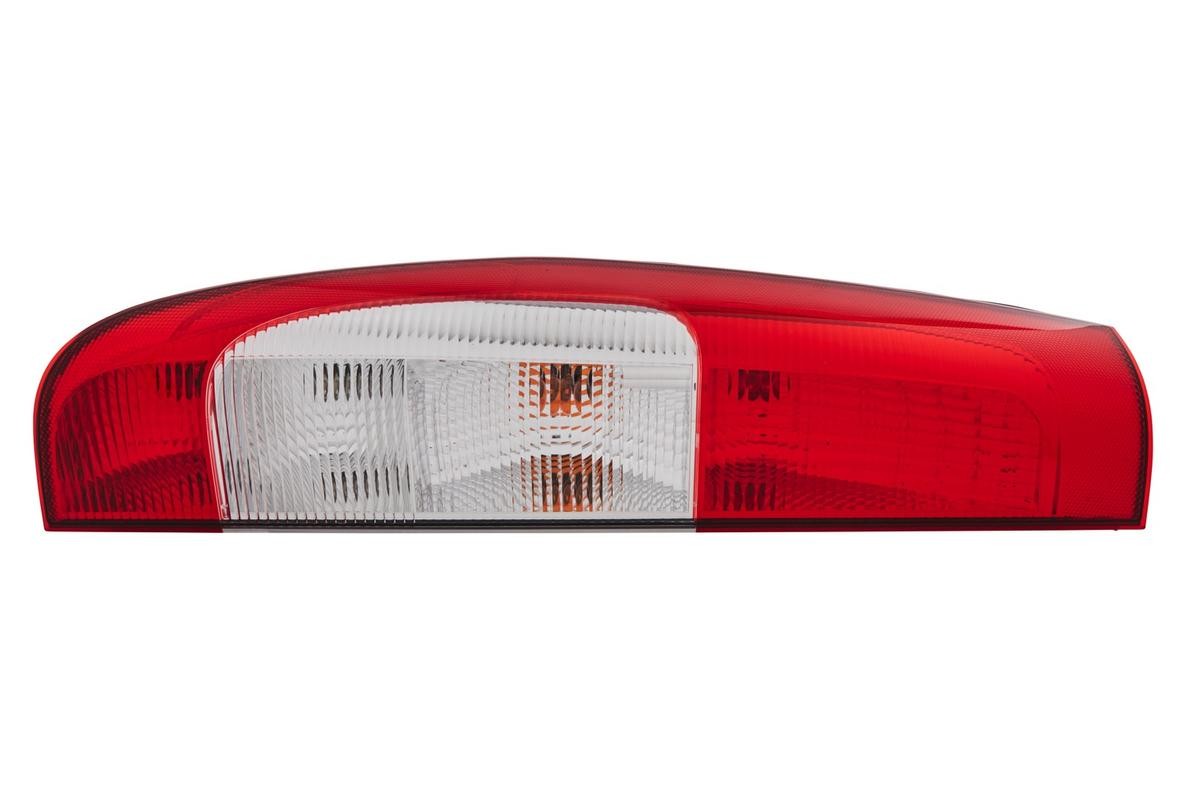 Tail light HELLA Left, P21/5W, P21W, PY21W, 12V, Crystal clear, red, with bulbs, with bulb holder - 2SK 964 596-011