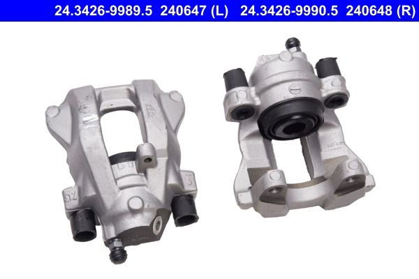 original W211 Brake calipers front and rear ATE 24.3426-9990.5