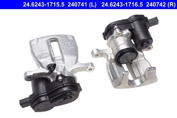 240742 ATE with electric motor, without holder, for vehicles with electric parking brake Caliper 24.6243-1716.5 buy