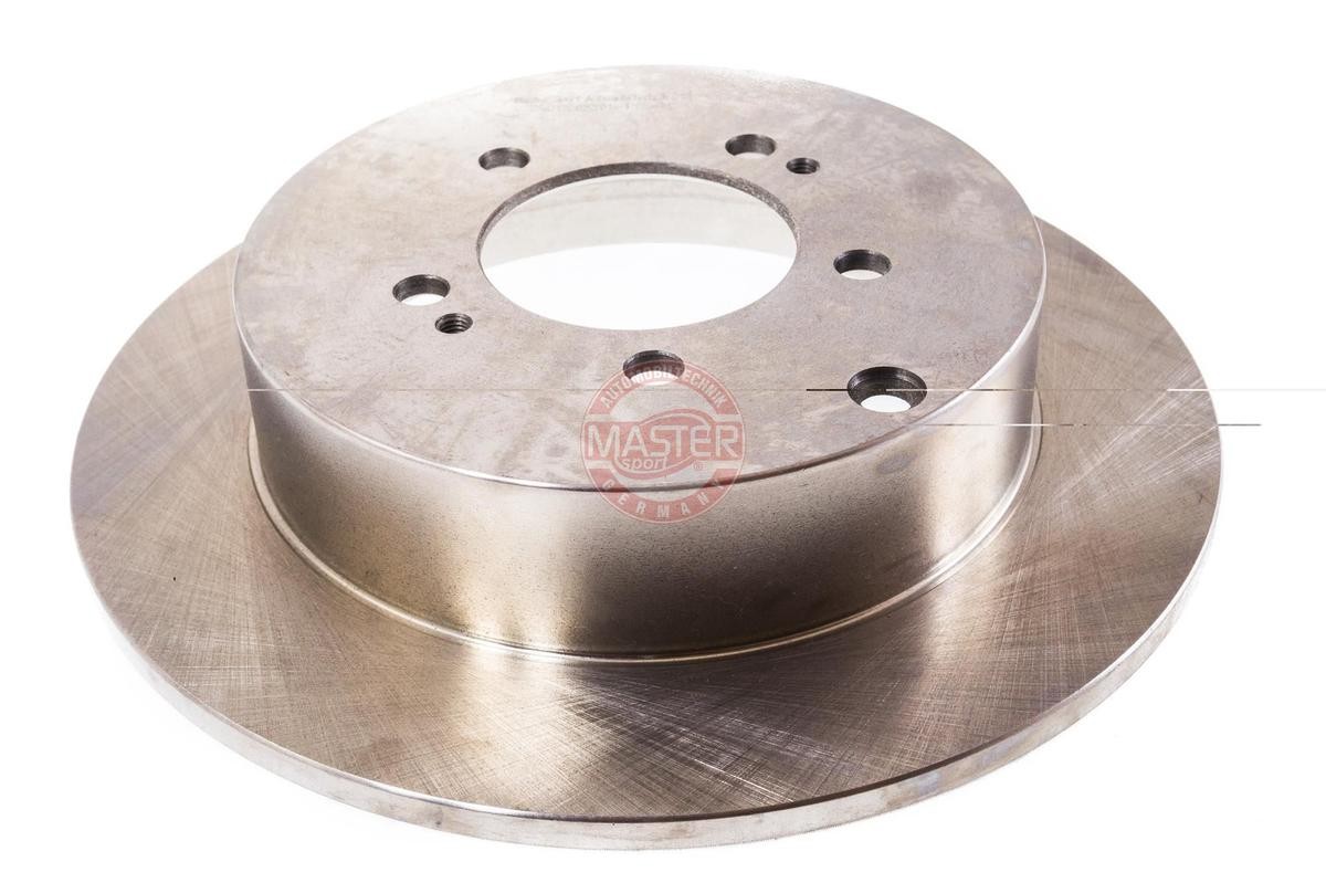 211003300 MASTER-SPORT Rear Axle, 302x10mm, 5x114, solid Ø: 302mm, Num. of holes: 5, Brake Disc Thickness: 10mm Brake rotor 24011003301-PCS-MS buy