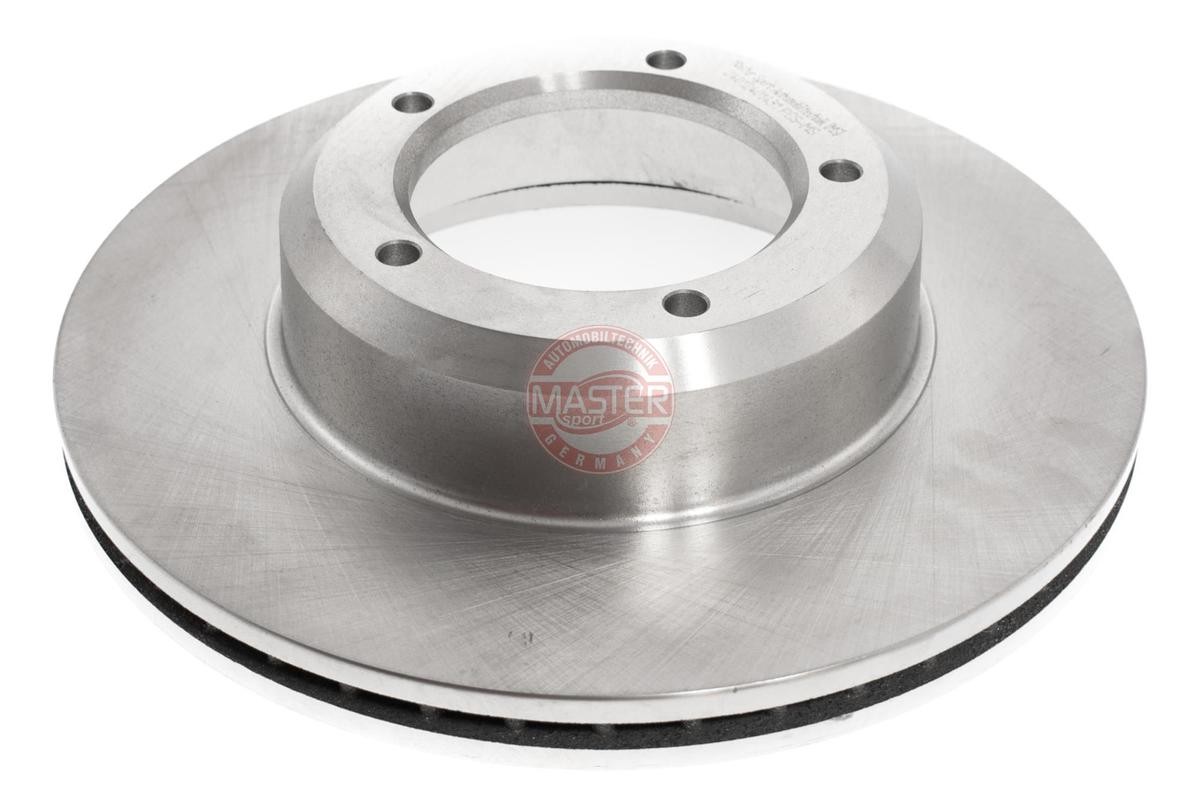 MASTER-SPORT 24012401431-PCS-MS Brake disc Front Axle, 299x24mm, 5x127, Vented