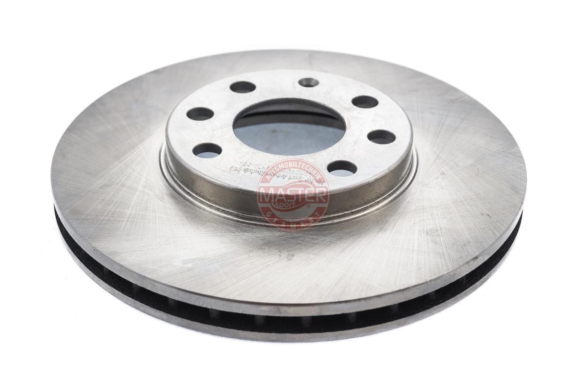 MASTER-SPORT 24012401521-PCS-MS Brake disc Front Axle, 256x23,8mm, 4x100, Vented, Alloyed/High-carbon