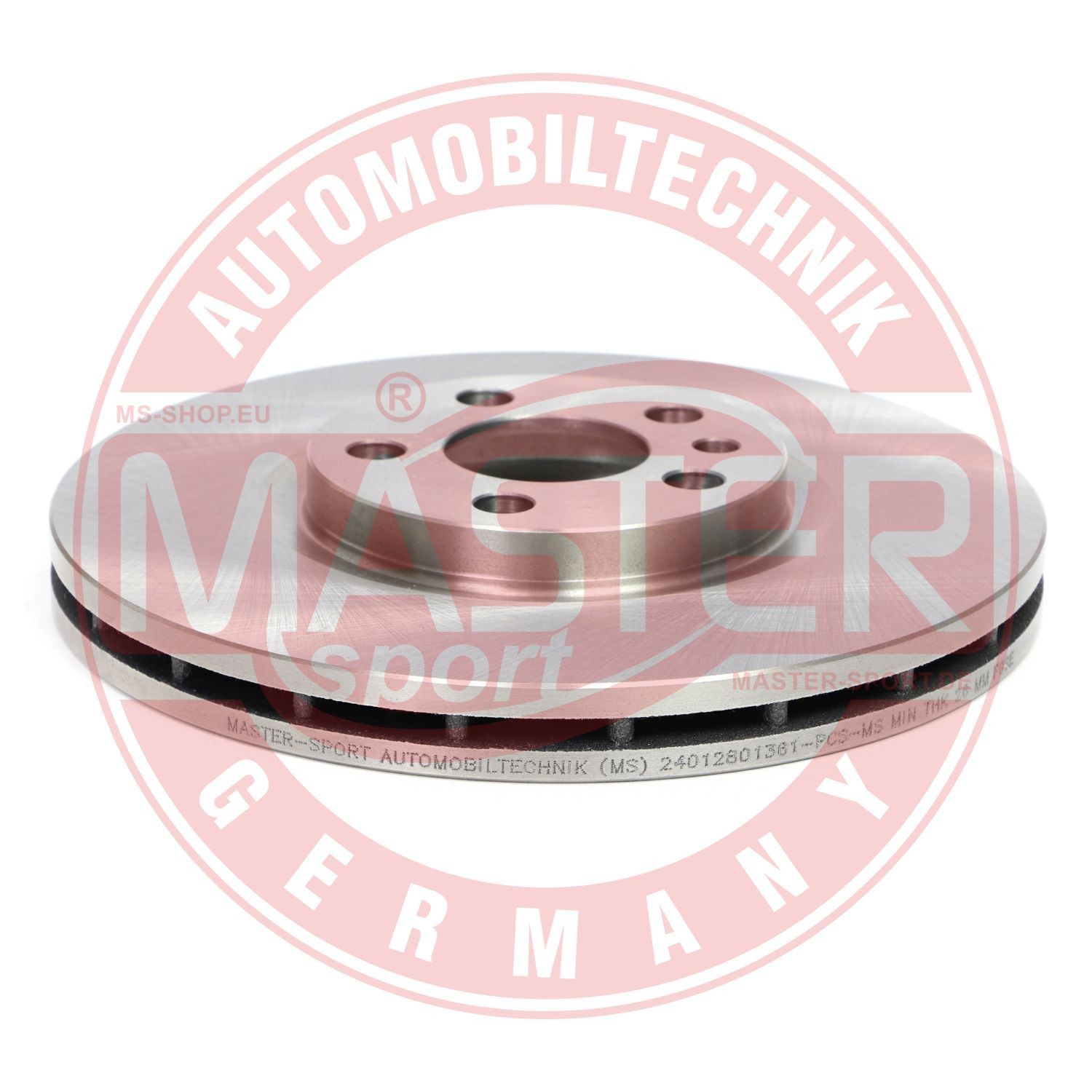 212801360 MASTER-SPORT Front Axle, 285x28mm, 5x98, Vented Ø: 285mm, Num. of holes: 5, Brake Disc Thickness: 28mm Brake rotor 24012801361-PCS-MS buy