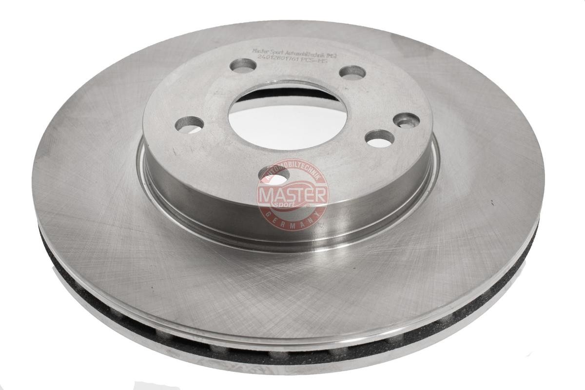 MASTER-SPORT 24012801761-PCS-MS Brake disc Front Axle, 295x28mm, 5x112, Vented, Alloyed/High-carbon
