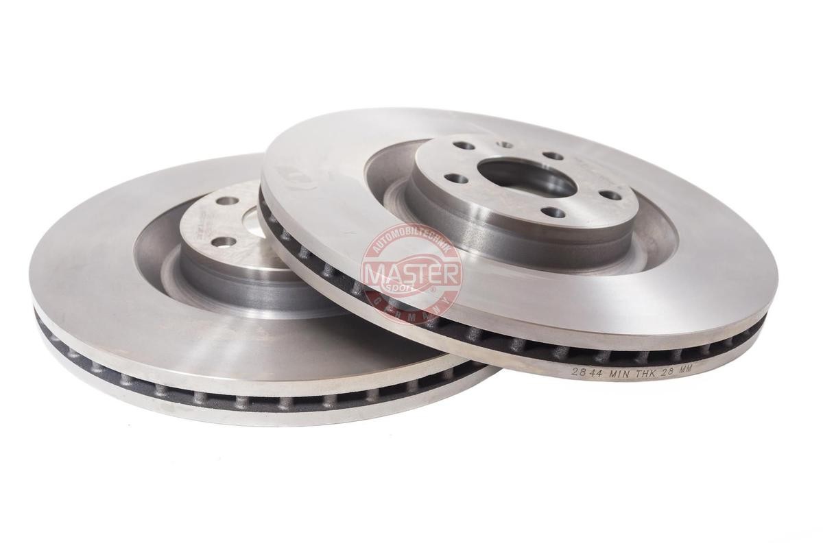 213001191 MASTER-SPORT Front Axle, 345x30mm, 5x112, Vented, High-carbon Ø: 345mm, Num. of holes: 5, Brake Disc Thickness: 30mm Brake rotor 24013001191-SET-MS buy