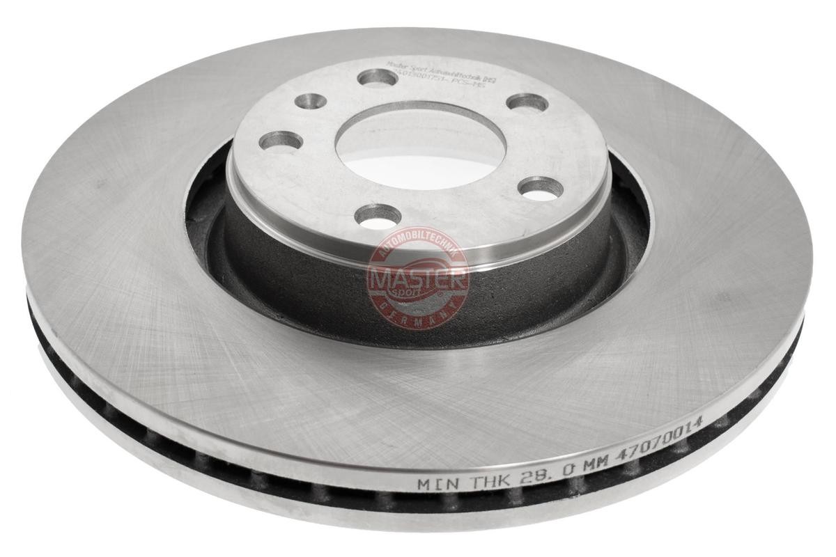 Original 24013001751-PCS-MS MASTER-SPORT Brake disc kit AUDI