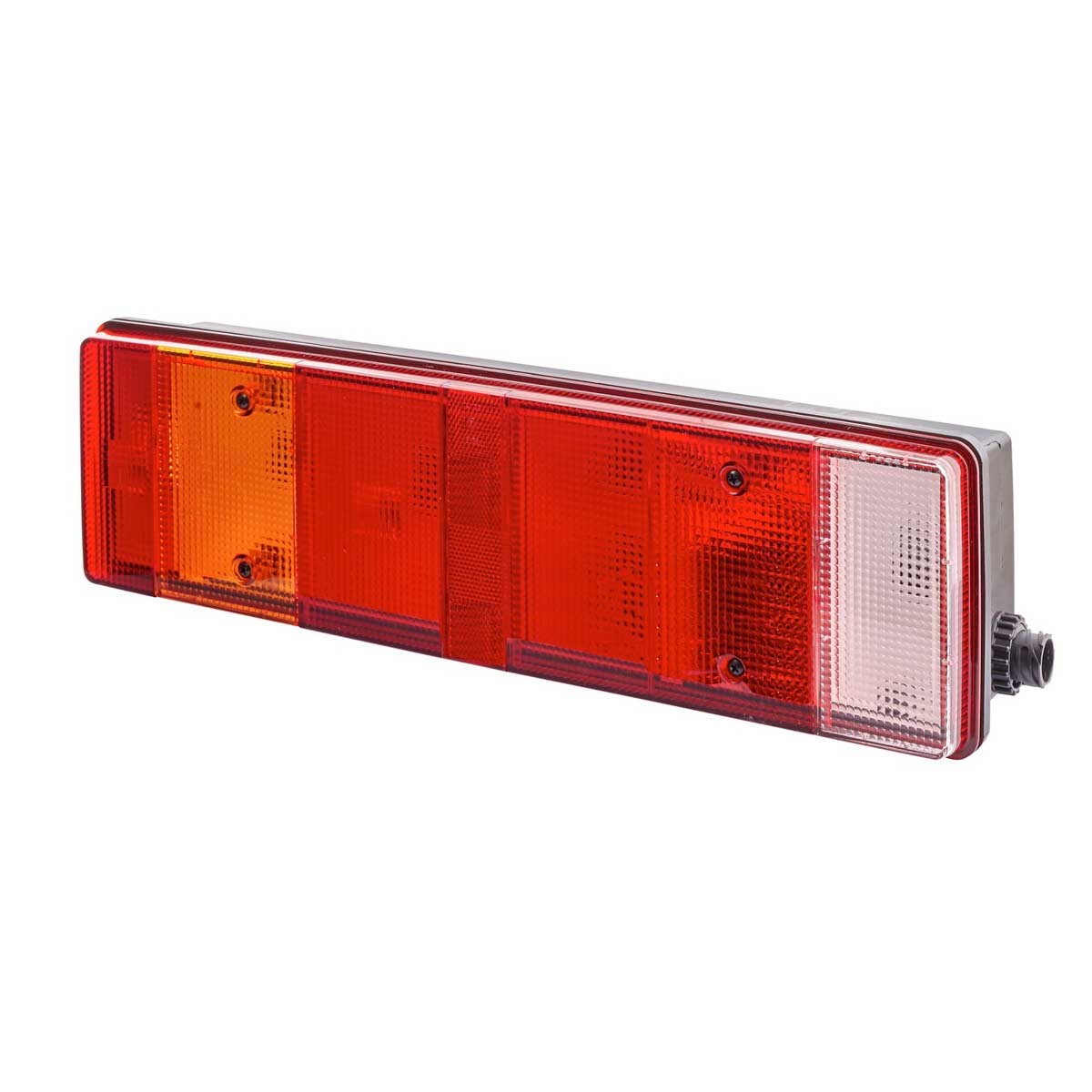 HELLA 2VD 008 204-251 Rear light Left, P21W, R5W, black, 12, 24V, without bulbs, with bulb holder