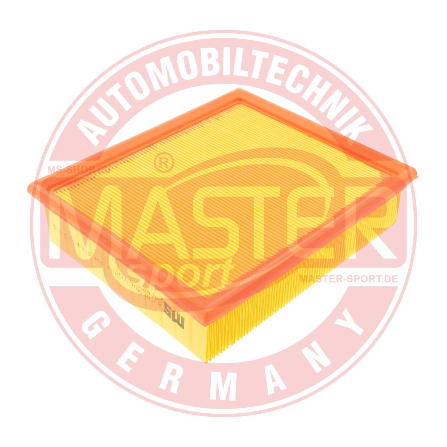 MASTER-SPORT 24123/2-LF-PCS-MS Air filter 58mm, 194mm, 231mm, Filter Insert