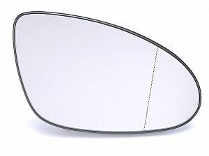 ABAKUS Side view mirror glass left and right MERCEDES-BENZ S-Class Saloon (W221) new 2422G01