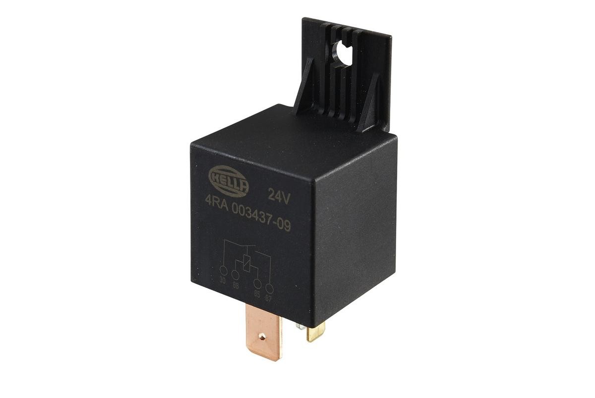 HELLA 60A, 4-pin connector Relay, main current 4RA 003 437-091 buy