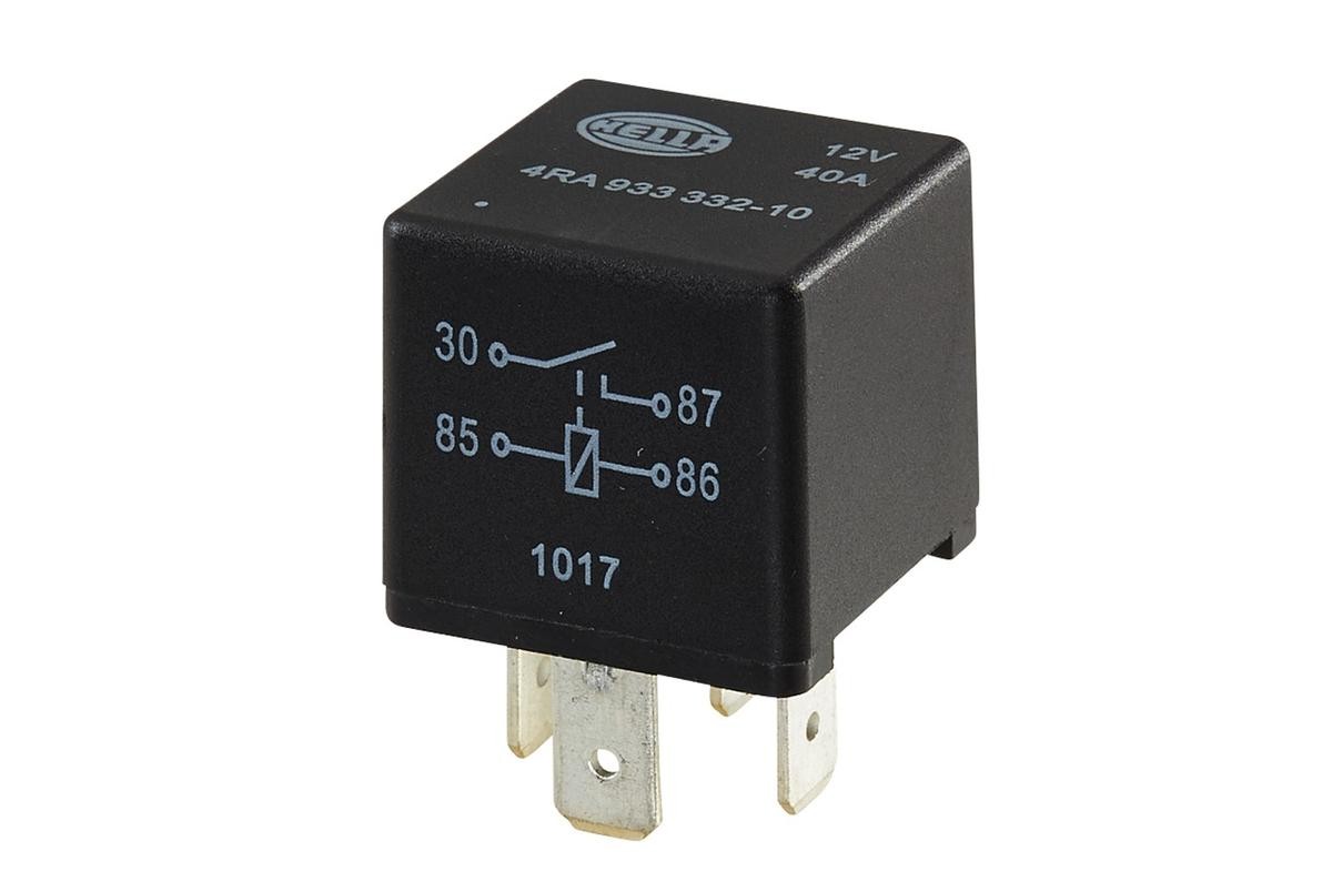 HELLA 4-pin connector Relay, main current 4RA 933 332-101 buy
