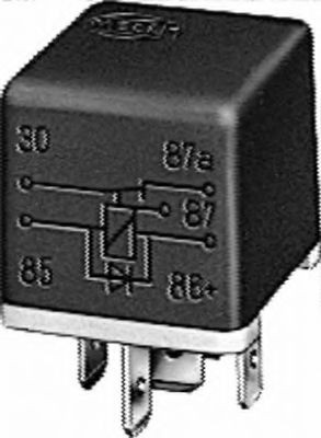HELLA 4RD 003 520-221 Relay, main current 24V, 10/20A, 5-pin connector
