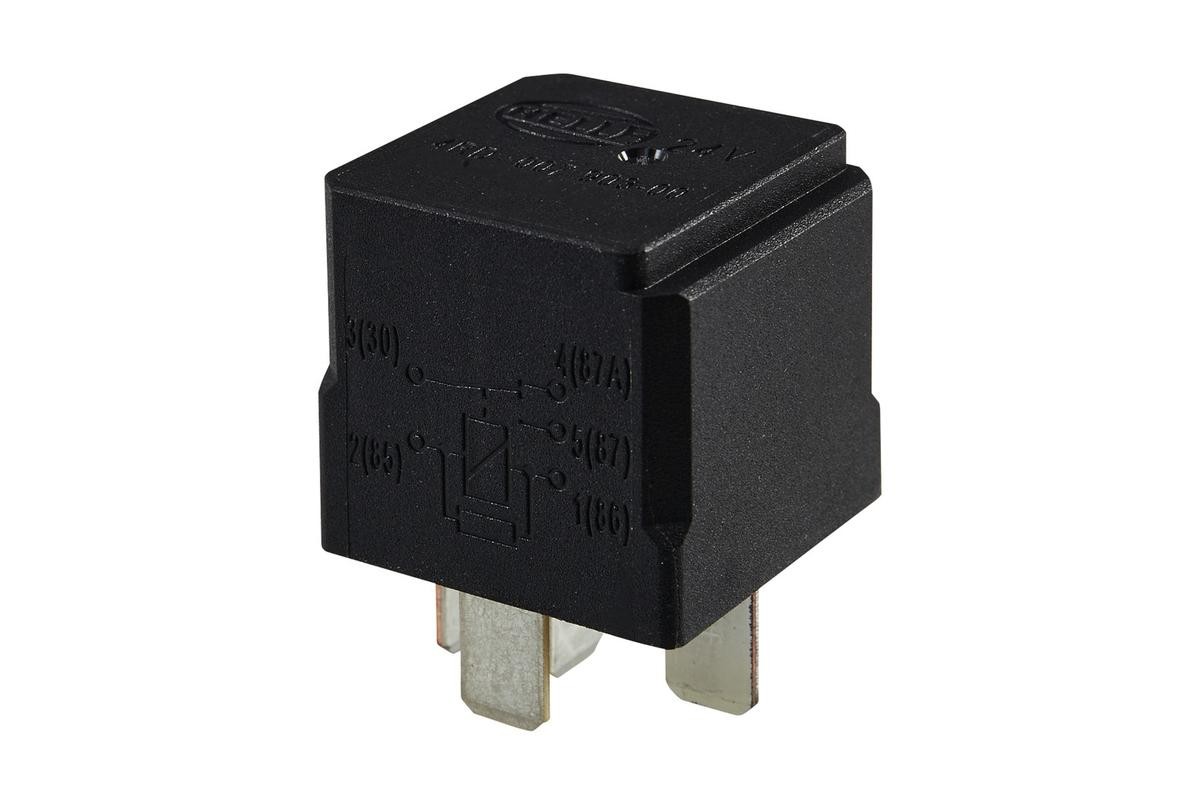 043072 HELLA 10/20A, 5-pin connector Relay, main current 4RD 007 903-001 buy