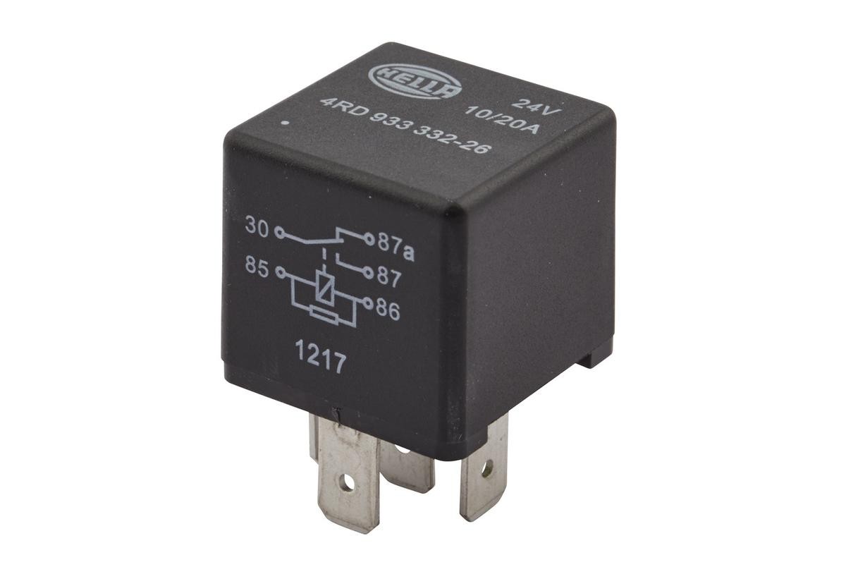 HELLA 4RD 933 332-261 Relay, main current 5-pin connector