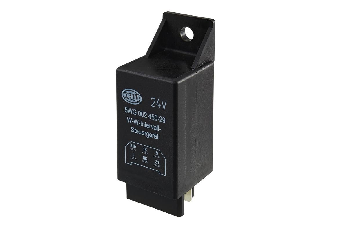 Original 5WG 002 450-291 HELLA Relay, wipe- / wash interval experience and price