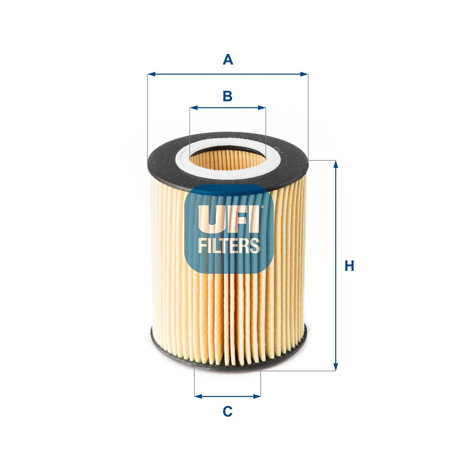 UFI Filter Insert Inner Diameter 2: 40mm, Ø: 83mm, Height: 104mm Oil filters 25.177.00 buy