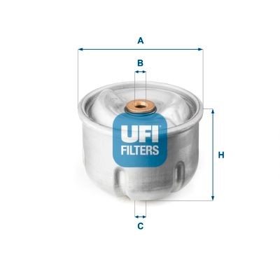 UFI Spin-on Filter Inner Diameter 2: 6, 8mm, Ø: 78mm, Height: 68mm Oil filters 25.901.00 buy