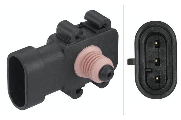 HELLA 6PP009400-171 Sensor, boost pressure without cable