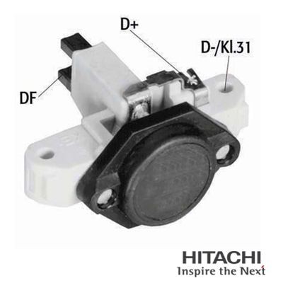 HITACHI 2500551 Alternator Regulator with resistor, Voltage: 14V