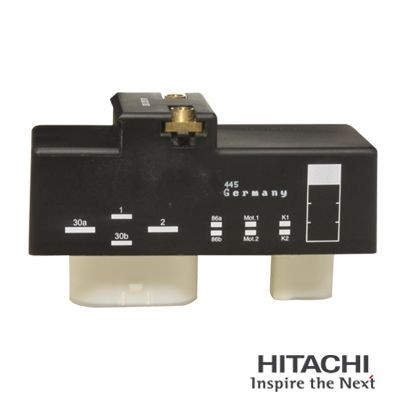 Original 2502218 HITACHI Relay, radiator fan castor experience and price