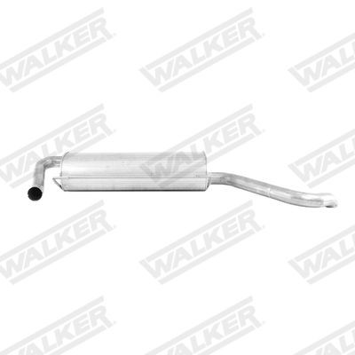 WALKER 25098 Rear silencer Length: 1450mm, without mounting parts