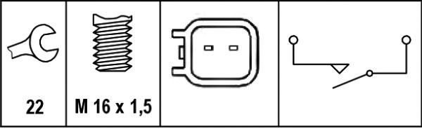 HELLA 6ZF 181 612-011 Schalter, Rückfahrleuchte mit Kabel ▷ AUTODOC Preis  und Erfahrung