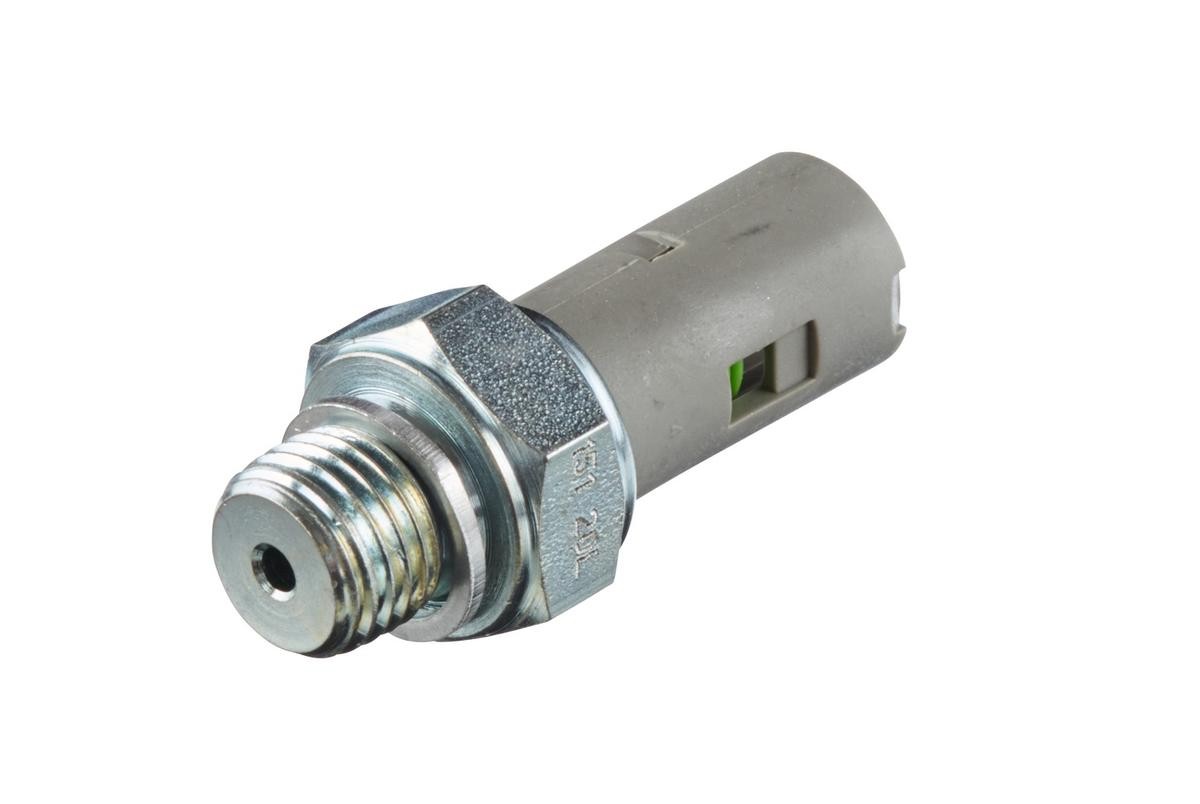 HELLA M14x1,5, 0,5 bar, Normally Closed Contact Voltage: 12V, Number of pins: 1-pin connector Oil Pressure Switch 6ZL 003 259-741 buy