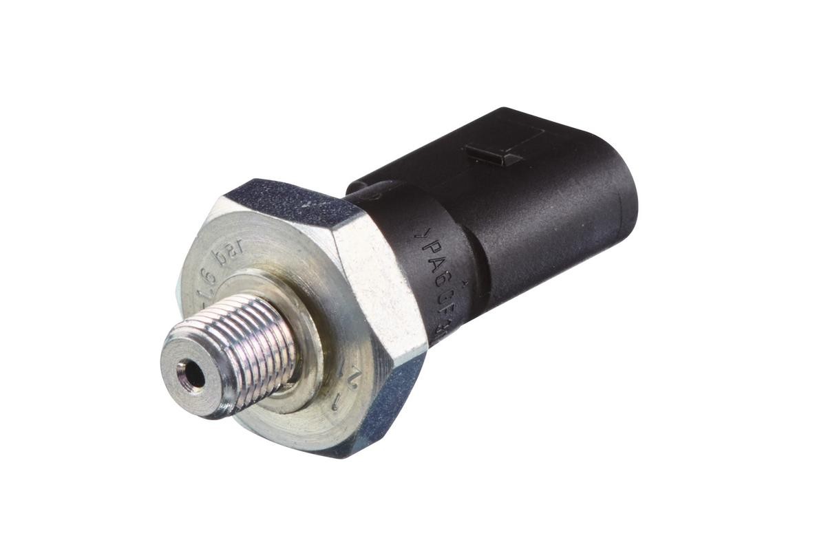 HELLA M10x1, 1,2 - 1,6 bar, Normally Open Contact Voltage: 12V, Number of pins: 2-pin connector Oil Pressure Switch 6ZL 008 280-101 buy