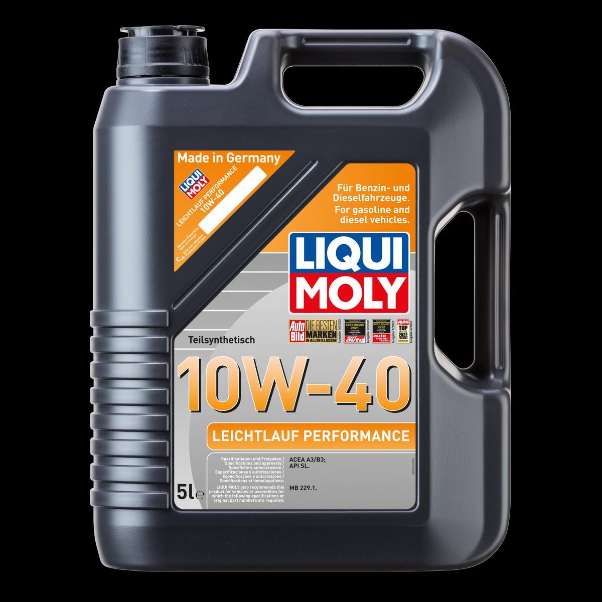 Engine oil API SN PLUS LIQUI MOLY - 2536 Leichtlauf, Performance