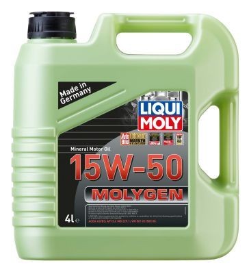 Motor oil LIQUI MOLY 15W-50, 4l, Mineral Oil longlife 2539