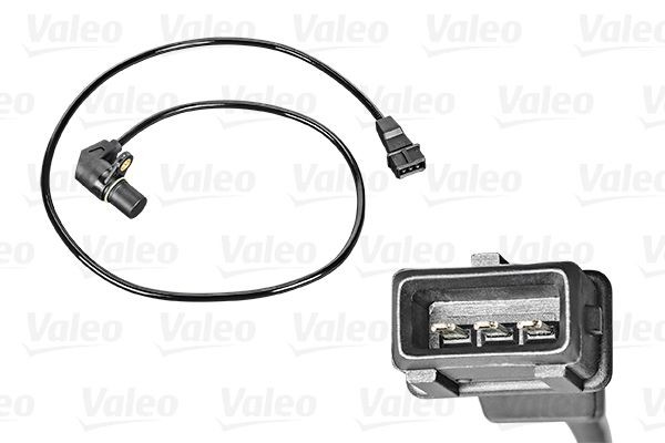 254028 CKP sensor 254028 VALEO 3-pin connector, Inductive Sensor, with cable