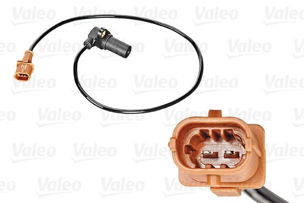 Crank sensor VALEO 2-pin connector, Inductive Sensor, with cable - 254034