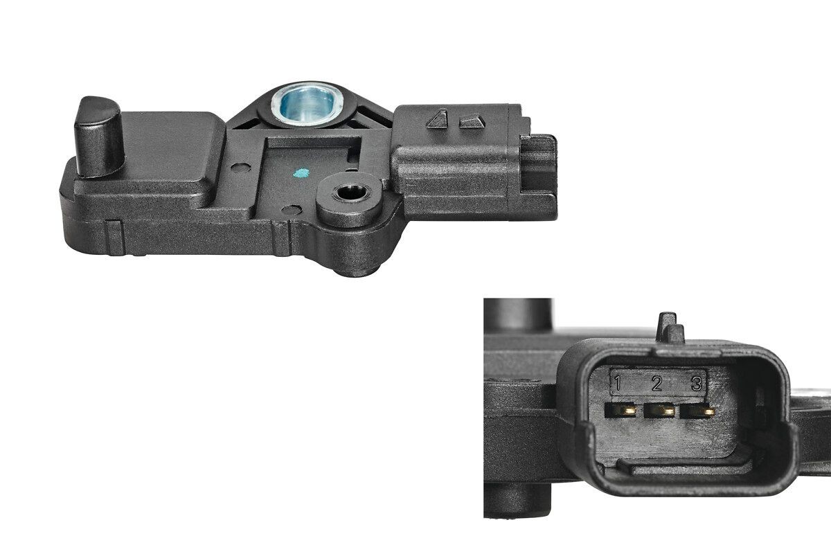 Crankshaft pulse sensor VALEO 3-pin connector, Hall Sensor, without cable - 254043