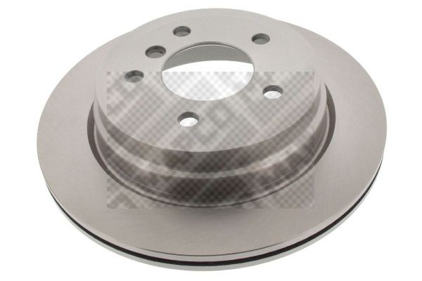 No internally ventilated of Holes 5 rear febi bilstein 24475 Brake Disc Set 2 Brake Disc 