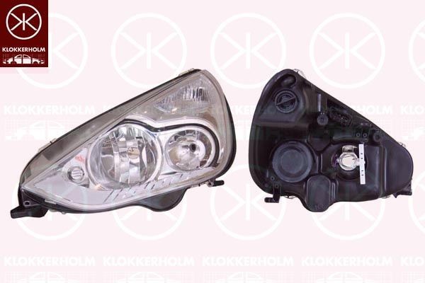 KLOKKERHOLM 25830141 Headlights Ford S-Max Mk1 2.2 TDCi 200 hp Diesel 2011 price