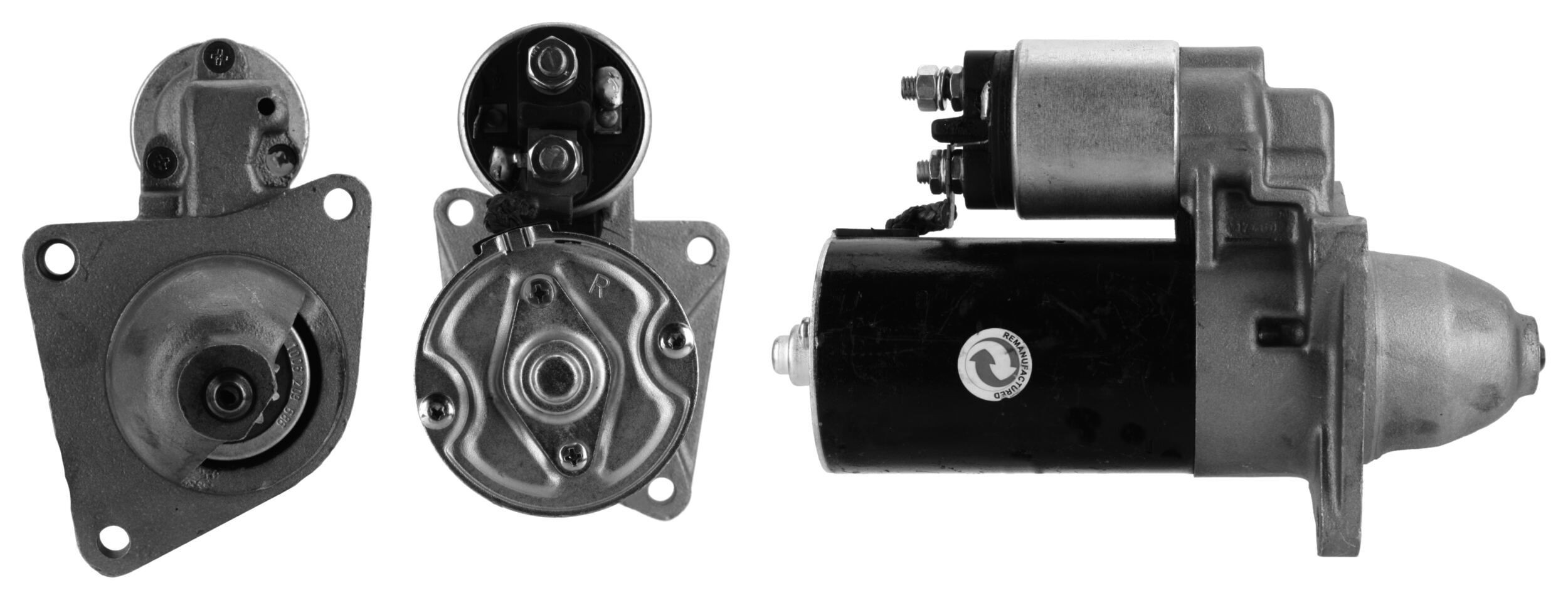 Starter motors ELSTOCK 12V, 1,4kW, Number of Teeth: 11, M8, Pin 