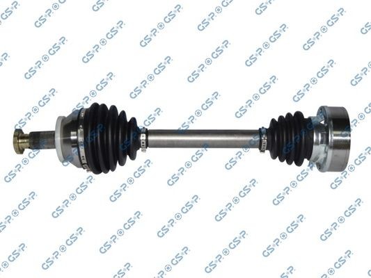 GDS61184 GSP Front Axle Left, 496mm, 5-Speed Manual Transmission, automatically operated Length: 496mm, External Toothing wheel side: 36 Driveshaft 261184 buy
