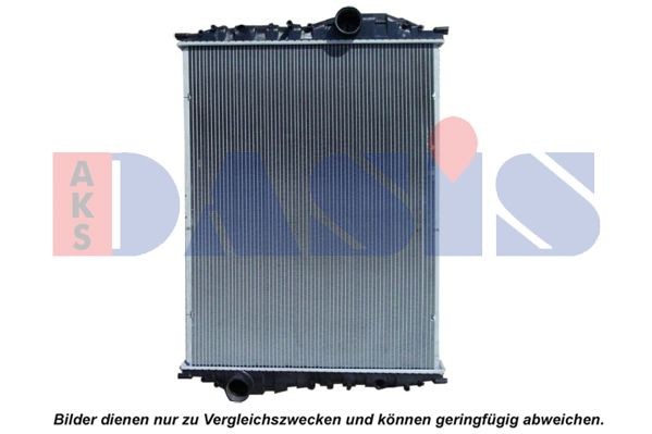 AKS DASIS 261890S Engine radiator 81.06101.6499