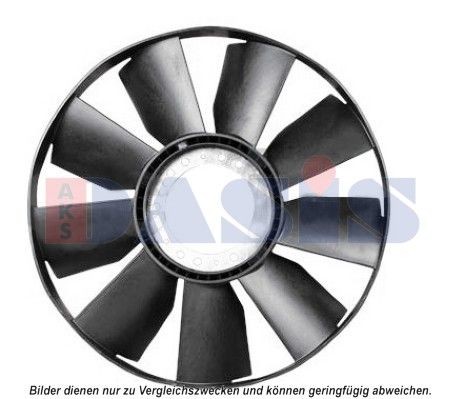 AKS DASIS Fan Wheel, engine cooling 268058N buy