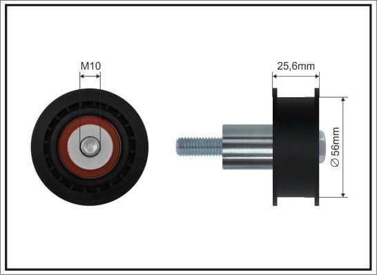 CAFFARO 27-48 Timing belt deflection pulley