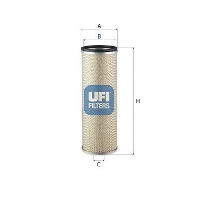 UFI 27.306.00 Air filter 7Y-1322