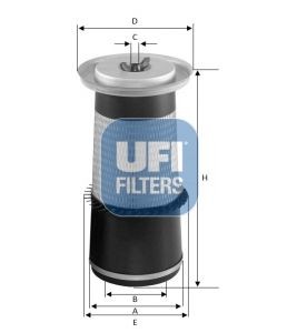 UFI 27.A60.00 Air filter 1930443