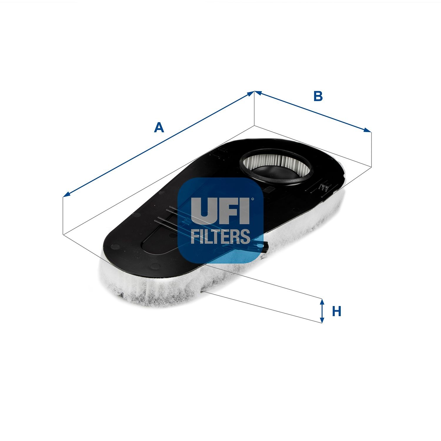 UFI 27.A97.00 Air filter 50mm, 231mm, 506mm, Filter Insert