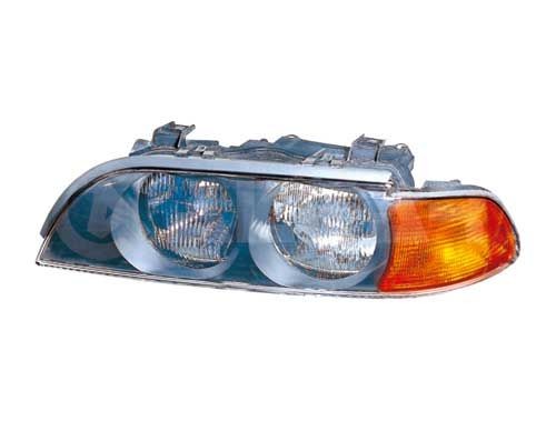 ALKAR 2745845 Headlight Left, P21W, H7/HB3, W5W, Orange, Orange, with electric motor