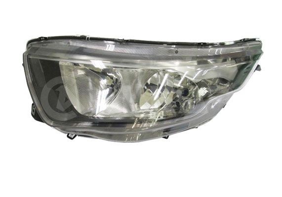 ALKAR 2751970 Headlight Left, H1, W5W, H7, W21W, with daytime running light, with electric motor, Housing with black interior