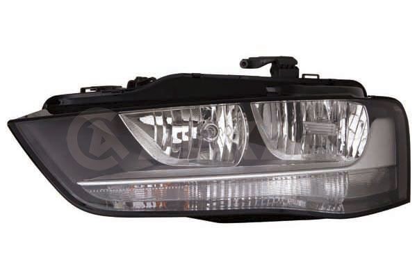 ALKAR Left, PWY24W, H7/H7, with daytime running light, with electric motor, Housing with black interior Front lights 2755479 buy