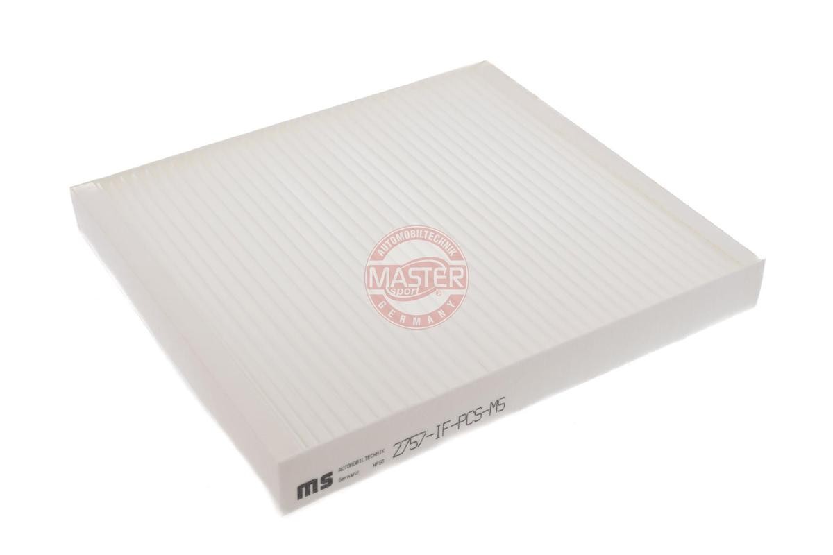 MASTER-SPORT 2757-IF-PCS-MS Pollen filter Particulate Filter, 267 mm x 234 mm x 30 mm