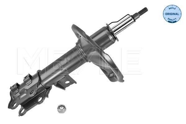 MEYLE 28-26 623 0008 Shock absorber Front Axle Left, Gas Pressure, Twin-Tube, Suspension Strut, Top pin, ORIGINAL Quality